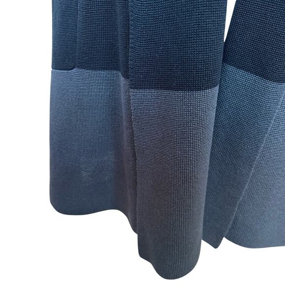 Eileen Fisher Open Front Knit Black Grey Jacket - XS - Picture 3 of 8